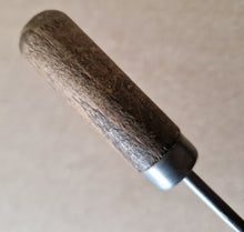 Load image into Gallery viewer, Vintage Antique Scratch Awl Hardwood Wooden Handle leathercraft Tool 11cm long
