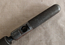 Load image into Gallery viewer, Vintage Tap Wrench / T-Handle Holder – 14cm Long – Knurled Steel Hand Tool
