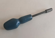 Load image into Gallery viewer, Vintage Stanley Hand Tool Socket Driver 18cm Blue Handle Metal Shaft Old Tool
