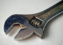 Load image into Gallery viewer, RS PRO 8" / 200mm Adjustable Spanner , Drop Forged , Chrome Finish Made in Spain
