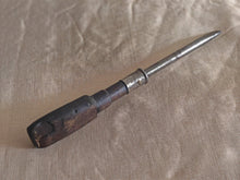 Load image into Gallery viewer, Vintage Flathead Screwdriver , Wooden Handle , Marked KOE,  24.5cm Long
