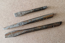Load image into Gallery viewer, 3 x Stanley spiral ratchet screwdriver bits vintage tool parts
