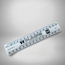 Load image into Gallery viewer, VINTAGE TT PUMPS PLASTIC RULER Advertising Promotion British Made Rule White
