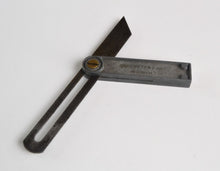 Load image into Gallery viewer, Vintage Sears Slide Angle Ruler Tool, Made In England, Old Used Tool
