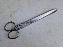 Load image into Gallery viewer, The Ridge Rimmer Long Dress Making Taylors Shears  Scissors , Vintage 28cm Long
