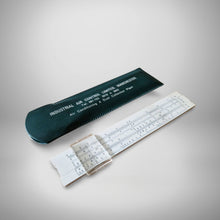 Load image into Gallery viewer, VINTAGE SLIDE RULE Advertising Promotion Industrial Air Control Ltd Manchester
