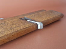 Load image into Gallery viewer, Antique wooden moulding plane old woodworking plane tool , Vintage Old Used

