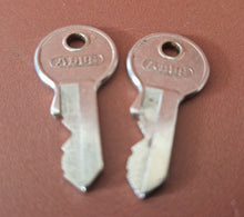 Load image into Gallery viewer, 2 x Used Mini Abus Keys For Art Craft or Pendant
