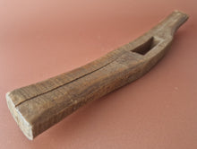 Load image into Gallery viewer, Vintage Wooden Spokeshave Carpentry Spoke Shave Carpenters Woodworking Tool
