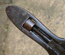 Load image into Gallery viewer, Vintage Adjustable Coes Style Monkey Wrench – Forged Steel – Early 20th Century
