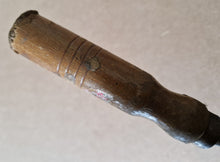 Load image into Gallery viewer, Vintage Cast Steel Wooden Handle 1" Chisel Carpenter  Tool 27cm long
