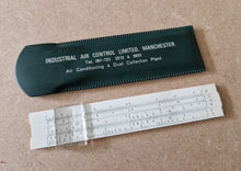 Load image into Gallery viewer, VINTAGE SLIDE RULE Advertising Promotion Industrial Air Control Ltd Manchester
