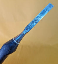 Load image into Gallery viewer, Vintage Bevel Edged Wood Chisel. Black Plastic Handle, 24.5cm long
