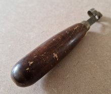 Load image into Gallery viewer, Vintage Wooden Handle Cobblers Leatherworkers Tool

