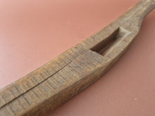 Load image into Gallery viewer, Vintage Wooden Spokeshave Carpentry Spoke Shave Carpenters Woodworking Tool
