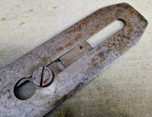 Load image into Gallery viewer, Vintage Footprint Planer Blade, For Grinding, Vintage Antique Tool
