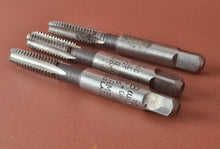 Load image into Gallery viewer, 3 x Dormer 3/8 (U)NC, 16 , 8.0mm Drill GT Taper Threading Tap, Made In England
