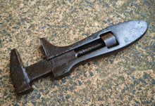 Load image into Gallery viewer, Vintage Adjustable Coes Style Monkey Wrench – Forged Steel – Early 20th Century
