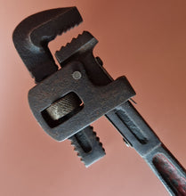 Load image into Gallery viewer, Vintage No.8 Pipe Wrench Made In England , Old School Tool
