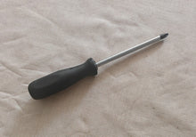 Load image into Gallery viewer, Vintage Phillips Screwdriver 18cm Black Handle Cross Head Driver DIY Hand Tool
