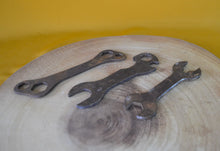 Load image into Gallery viewer, Bicycle Bike Repair Spanners  Vintage Job Lot of 3 Tool
