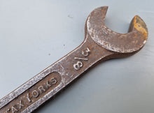 Load image into Gallery viewer, Vintage  / Antique Sagars of Halifax Yorks Open End  Spanner , 1/2" 3/8"
