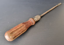 Load image into Gallery viewer, Antique Millers Falls Co. No 63 Ratcheting Screwdriver Wooden Handle Made In USA

