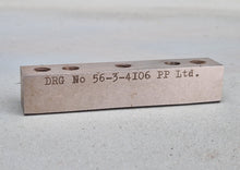Load image into Gallery viewer, MACHINIST LATHE MILL Block DRG No 56-3-4I06 PP Ltd
