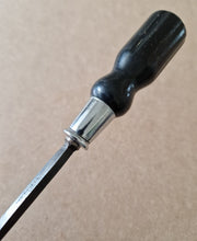 Load image into Gallery viewer, Vintage Sheffield Made Carving Gouge Chisel Steel Metal Ferrule Wooden Handle
