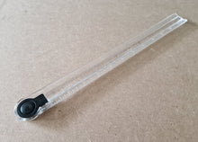 Load image into Gallery viewer, Fiskars Illuminator Ruler Radiant Red Light Up 12 Inch Rule
