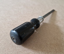 Load image into Gallery viewer, Vintage Sheffield Made Carving Gouge Chisel Steel Metal Ferrule Wooden Handle
