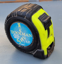 Load image into Gallery viewer, Toolsman 5m Tape Measure 16FT Heavy Duty Industrial 25mm Width Smooth Blade
