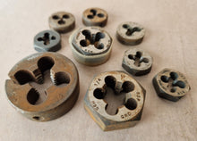 Load image into Gallery viewer, Mixed job lot of 9 engineering dies Mixed Sizes Various Brand
