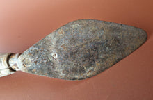 Load image into Gallery viewer, A vintage bricklayers trowel tool , Wooden Handle
