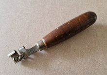 Load image into Gallery viewer, Vintage Wooden Handle Cobblers Leatherworkers Tool
