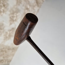 Load image into Gallery viewer, Antique Wooden Handle Metal Screwing Tool Gimlet Augur Hand Drill Treen
