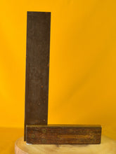 Load image into Gallery viewer, Vintage Tool Try Square Brass &amp; Wood Handel for Carpentry &amp; Woodworking G.Berry
