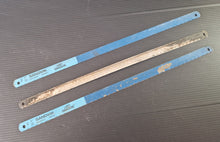 Load image into Gallery viewer, 3 x Hacksaw Blades Sandvik 703 12" and 1 Unbranded Blade
