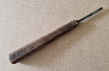 Load image into Gallery viewer, Vintage Cast Steel Wooden Handle Chisel Marked A D Roberts Carpenter  Tool
