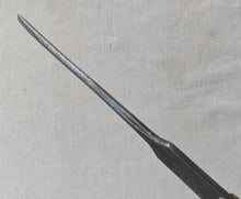 Load image into Gallery viewer, Vintage Wood Handle Flathead Screwdriver – Brass Ferrule – 23.3cm Long
