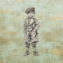 Load image into Gallery viewer, Victorian Children Clipart Bundle PNG, Antique Kids Fussy Cuts, Vintage Paper Doll Images, Junk Journal Ephemera Kit
