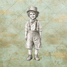 Load image into Gallery viewer, Victorian Children Clipart Bundle PNG, Antique Kids Fussy Cuts, Vintage Paper Doll Images, Junk Journal Ephemera Kit
