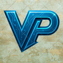 Load image into Gallery viewer, VP Monogram Logo Designs – 8 Unique Styles | Instant Digital Download (JPEG, PNG, PDF)
