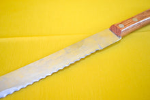 Load image into Gallery viewer, Vintage Stainless Steel All Purpose Kitchen Knife, Wooden Handle, Kitchenalia
