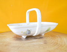 Load image into Gallery viewer, Aynsley Edwardian Kitchen Garden Strawberry Egg Baskets, Fine Bone China, Made In Enland
