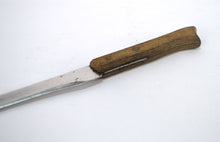 Load image into Gallery viewer, Vintage Stainless Steel All Purpose Kitchen Knife, Wooden Handle, Kitchenalia
