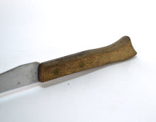 Load image into Gallery viewer, Vintage Stainless Steel All Purpose Kitchen Knife, Wooden Handle, Kitchenalia
