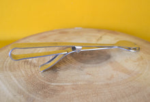 Load image into Gallery viewer, Vintage Chrome Salad Grabber Tongs , Kitchen Utensil, Made In England
