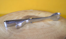 Load image into Gallery viewer, Vintage Chrome Salad Grabber Tongs , Kitchen Utensil, Made In England
