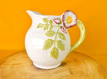 Load image into Gallery viewer, Shorter &amp; Son Floral Milk Jug - Hand Painted Staffordshire England
